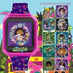 Disney Encanto Kids Smartwatch – Interactive Touchscreen with Games, Camera, Calculator & Fitness Tracker – 10 Watch Faces & Wallpapers – Adjustable Fit for Wrist Sizes 5.5"-8"