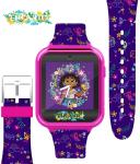 Disney Encanto Kids Smartwatch – Interactive Touchscreen with Games, Camera, Calculator & Fitness Tracker – 10 Watch Faces & Wallpapers – Adjustable Fit for Wrist Sizes 5.5"-8"