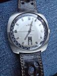Glycine Compressor Automatic Silver Rally Dial vintage retro Watch