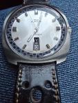 Glycine Compressor Automatic Silver Rally Dial vintage retro Watch
