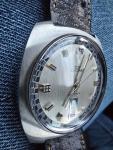Glycine Compressor Automatic Silver Rally Dial vintage retro Watch