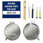 YUFEEI 3023.24T Battery for Seiko Watch 3023-24T Panasonic Solar Rechargeable Battery for Seiko Calibers V172, V174, V175 Seiko MT920 Replacement