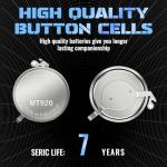 YUFEEI 3023.24T Battery for Seiko Watch 3023-24T Panasonic Solar Rechargeable Battery for Seiko Calibers V172, V174, V175 Seiko MT920 Replacement