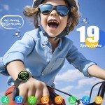 Kids Smartwatch with Fitness Tracker and Heart Monitor