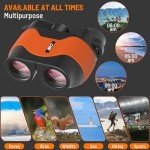 HD 15X36 Binoculars for Adults - Orange