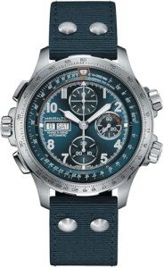 Hamilton Kaki Aviation Men's Automatic Watch, Blue