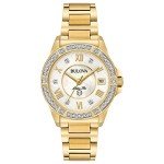 Bulova Women's Stainless Steel Analog Watch 98R235