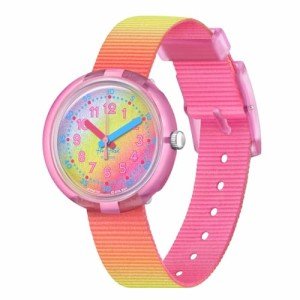 Flik Flak Rainbow Quartz Pink Casual Watch