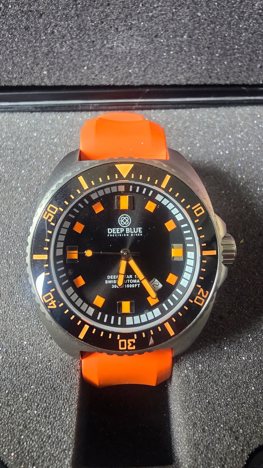 Deep Blue Deep Star 1000 Vintage Swiss Automatic