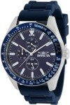 Invicta Aviator Men's Waterproof Blue Dial Watch