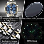 OLEVS Men's Automatic Tourbillon Stainless Steel Watch