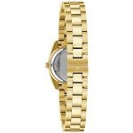 Bulova Women's Gold-Tone Crystal Bangle & Watch Set