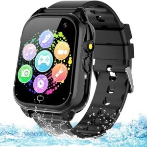 Kids Waterproof Smart Watch with Games and Camera