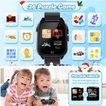 Kids Waterproof Smart Watch with Games and Camera