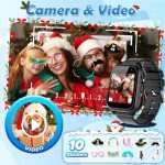 Kids Waterproof Smart Watch with Games and Camera