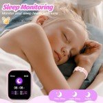 Kids Waterproof Smart Fitness Tracker Smartwatch