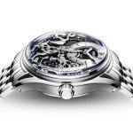 OUPINKE Men's Automatic Skeleton Watch with Sapphire Glass