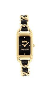 COACH Cadie Women's Quartz Watch with Leather Bracelet
