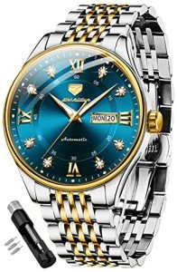 OLEVS Men's Luxury Automatic Stainless Steel Watch