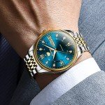 OLEVS Men's Luxury Automatic Stainless Steel Watch