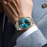 OLEVS Men's Luxury Automatic Stainless Steel Watch