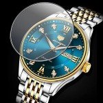 OLEVS Men's Luxury Automatic Stainless Steel Watch
