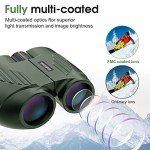 Compact Waterproof Binoculars for Bird Watching & More