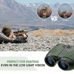 Compact Waterproof Binoculars for Bird Watching & More