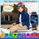 Kids Smart Watch with 20 Sports Modes (Blue)
