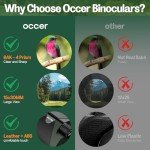 Occer 15x30 Lightweight Binoculars for Outdoor Adventures