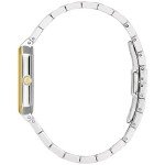 Bulova Women's Quartz Watch with Diamonds - Silver