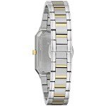 Bulova Women's Quartz Watch with Diamonds - Silver