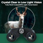 URBANCOAST Compact High-Power Binoculars with Phone Adapter