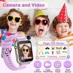 Kids Smart Watch for Girls 6-12, HD Touch Screen