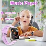 Kids Smart Watch for Girls 6-12, HD Touch Screen