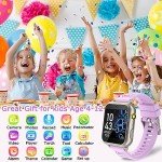 Kids Smart Watch for Girls 6-12, HD Touch Screen