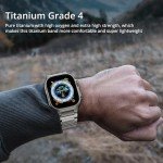 LULULOOK Titanium Band for Apple Watch Ultra 2