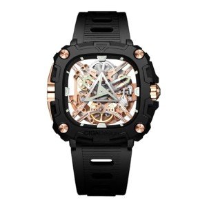 CIGA Design Eye of Horus Automatic Watch - Rose Gold