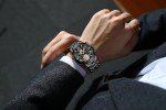 OLEVS Men's Blue Skeleton Mechanical Watch
