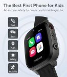 COSMO JrTrack 4 Kids Smart Watch - Black