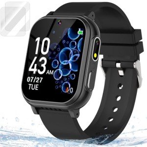 Kids Waterproof Smart Watch with Games and Camera