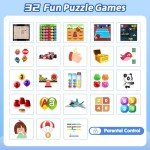 Kids Waterproof Smart Watch with Games and Camera