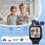 Kids Waterproof Smart Watch with Games and Camera