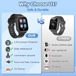 Kids Waterproof Smart Watch with Games and Camera