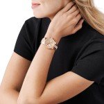 Michael Kors Women's Ritz Rose Gold Chronograph Watch