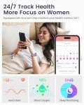 Women’s Smartwatch with Fitness and Call Features