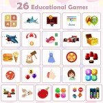 Luyiilo Kids Smart Watch with Games and Camera