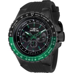 Invicta Aviator GMT Black Dial Men's Watch