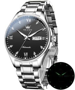 OLEVS Men's Automatic Luxury Stainless Steel Watch
