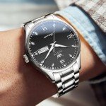 OLEVS Men's Automatic Luxury Stainless Steel Watch